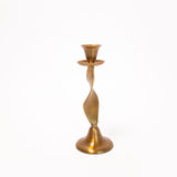 Twisted Brass Taper Holder