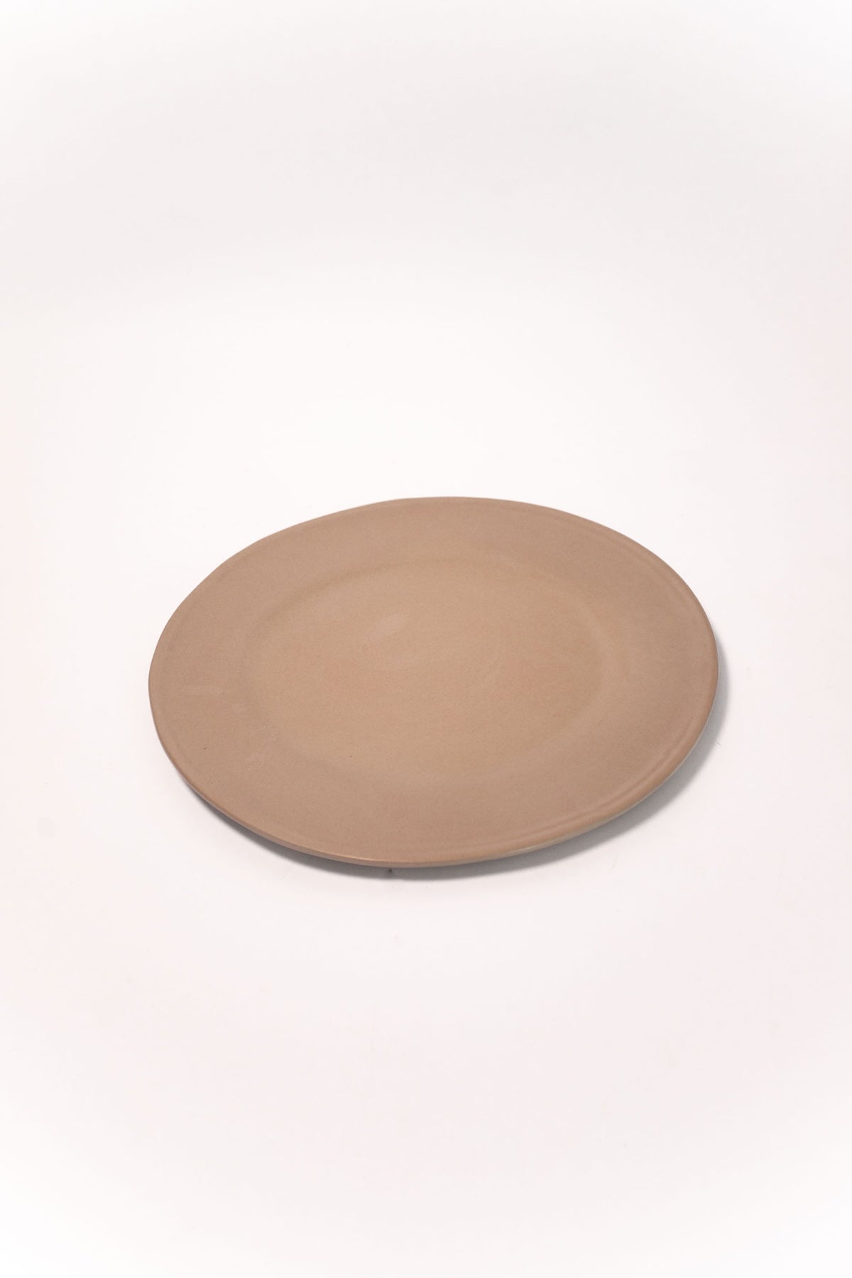 Handcrafted Oval Clay Dinner Plate