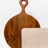 Acacia Wood Board with Handle