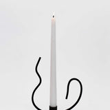 Short Wavy Taper Holder