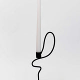 Tall Wavy Taper Holder