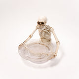 Skeleton Platter and Holder