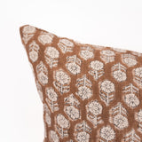 Floral Print Lumbar Pillow - 14"x20"