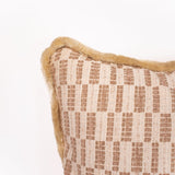 Geometric Fringe Pillow - 20"x20"