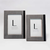 Black and White Striped Frame - 2 Sizes