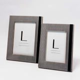 Black and White Striped Frame - 2 Sizes