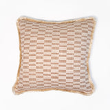 Geometric Fringe Pillow - 20"x20"