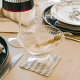 Linen Coasters - Set of 4 - Striped