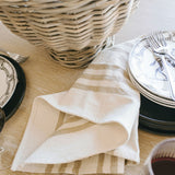 Hand-Woven Rattan Footed Basket
