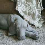 Napping Dog Sculpture