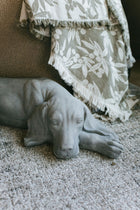 Napping Dog Sculpture