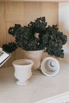 Ceramic Pedestal Urn - 2 Sizes