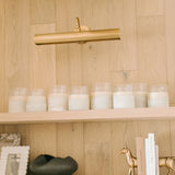 Jasmine Frosted Glass Candle - 2 Sizes
