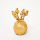 Pomegranate Picks + Holder