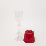 Crystal Votive Holder Lamp