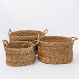 Oval Seagrass Basket - 3 Sizes