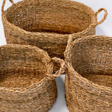 Oval Seagrass Basket - 3 Sizes