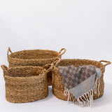 Oval Seagrass Basket - 3 Sizes
