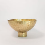 Rustic Gold Pedestal Bowl - 2 Sizes