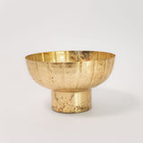 Rustic Gold Pedestal Bowl - 2 Sizes