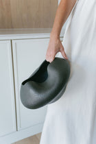 Organic-Shaped Vase - Matte Black