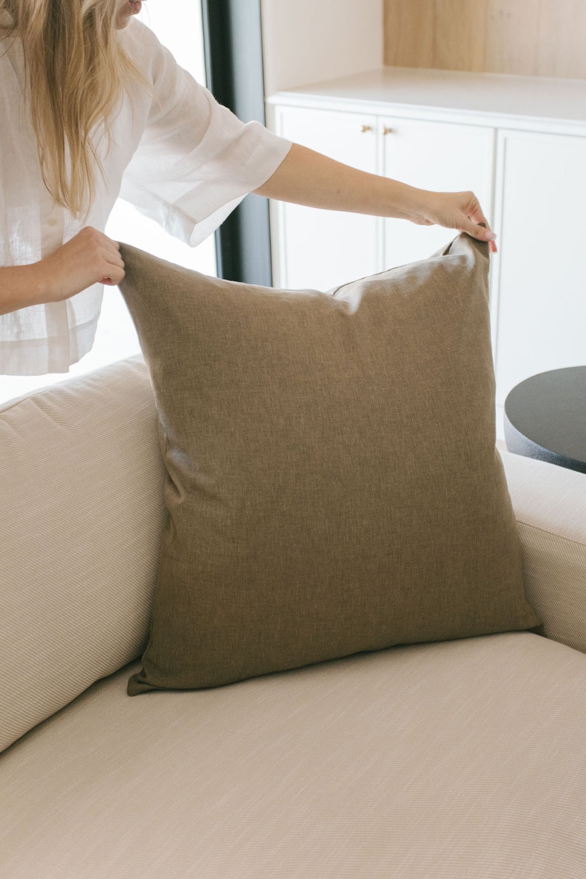 Linen Blend Pillow - 26