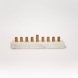 Natural Stone Menorah
