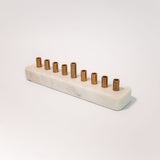Natural Stone Menorah