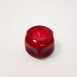 Red Glass Candle - Yuzu Woods