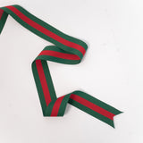 Red and Green Ribbon - 1 1/2" x 10 yards