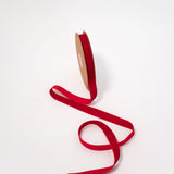 Velvet Ribbon - Red - 5/8" x 10 yards