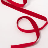 Velvet Ribbon - Red - 5/8" x 10 yards