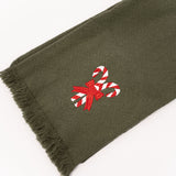 Candy Cane Tea Towel
