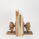 Gold Bow Bookends