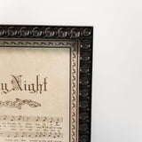 O Holy Night Framed Art