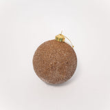 Glitter Ornament - Brown
