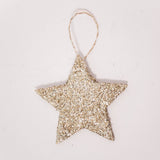 Glitter Star Ornament - 3 Sizes