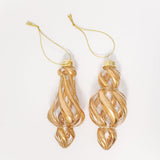 Twisted Gold Ornament