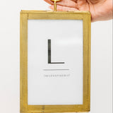 Hans Brass Hanging Frame - 2 Sizes