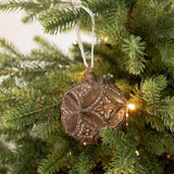 Etched Glitter Ornament