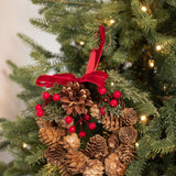 Pinecone Mini Wreath