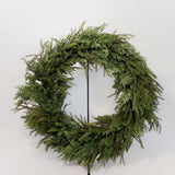 Cedar and Mixed Pine Oversized Wreath - 42"