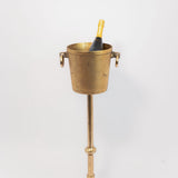 Aluminum Ice Bucket on Stand