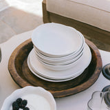 Drift Dinner Plate - Matte White - Set of 6