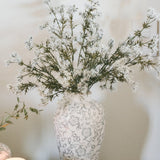 Floral Sketch Vase - Tall