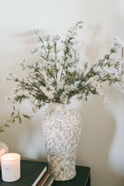 Floral Sketch Vase - Tall