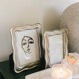 Silver Wavy Frames - Set of 2
