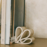Handcrafted Looped Bookends - Set of 2