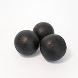 Black Teak Orbs - Set of 3