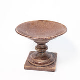 Glazed Ceramic Pedestal Bowl